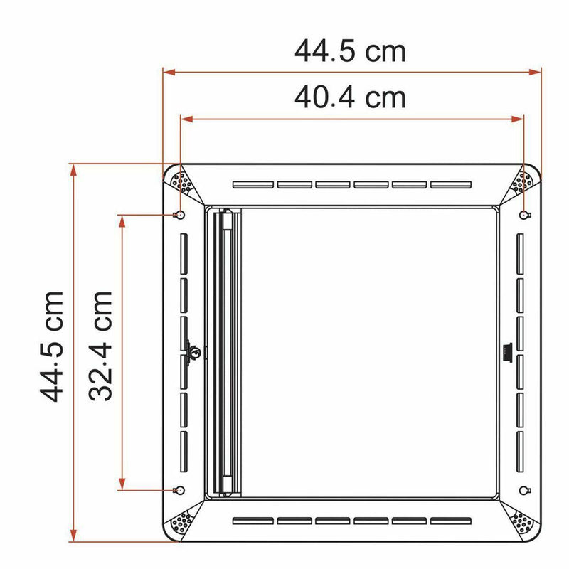 Fiamma Rollo Vent Kit 40 Rooflight Roller Blind Motorhome Caravan Campervan 06310-02- Fiamma - Dynamic Drive