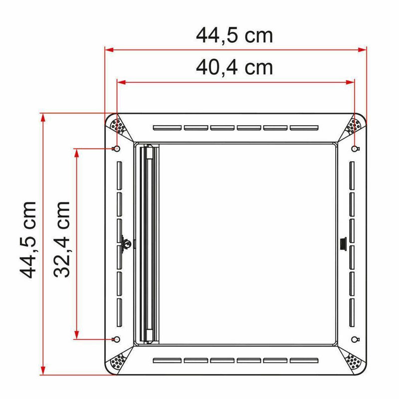 Fiamma Rollo Vent Kit 40 Rooflight Roller Blind Motorhome Caravan Campervan Fiamma Fiamma - Dynamic Drive