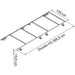 Fiamma Roof Rail for Ducato H3 High Roof L3 L4 Length Motorhome 05808-03 Nova - Dynamic Drive