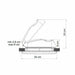 Fiamma Roof Vent 28 F - Crystal 280 x 280mm Skylight Roof Vent Fiamma - Dynamic Drive