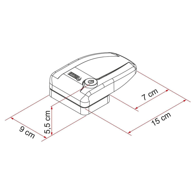 Fiamma Safe Door Frame 3 Locks Caravan Motorhome Security Same Key 08022-02- Fiamma - Dynamic Drive