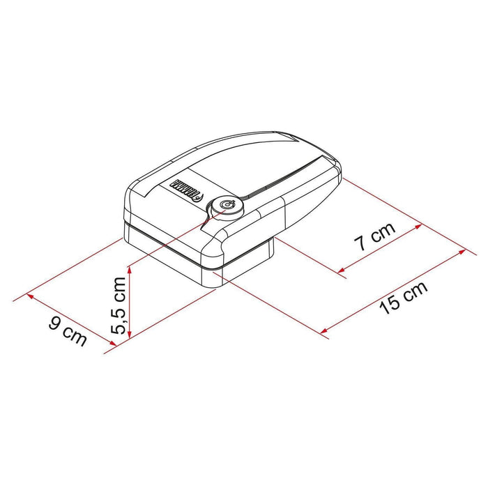 Fiamma Safe Door Frame 3 Locks Caravan Motorhome Security Same Key 08022-02- Fiamma - Dynamic Drive