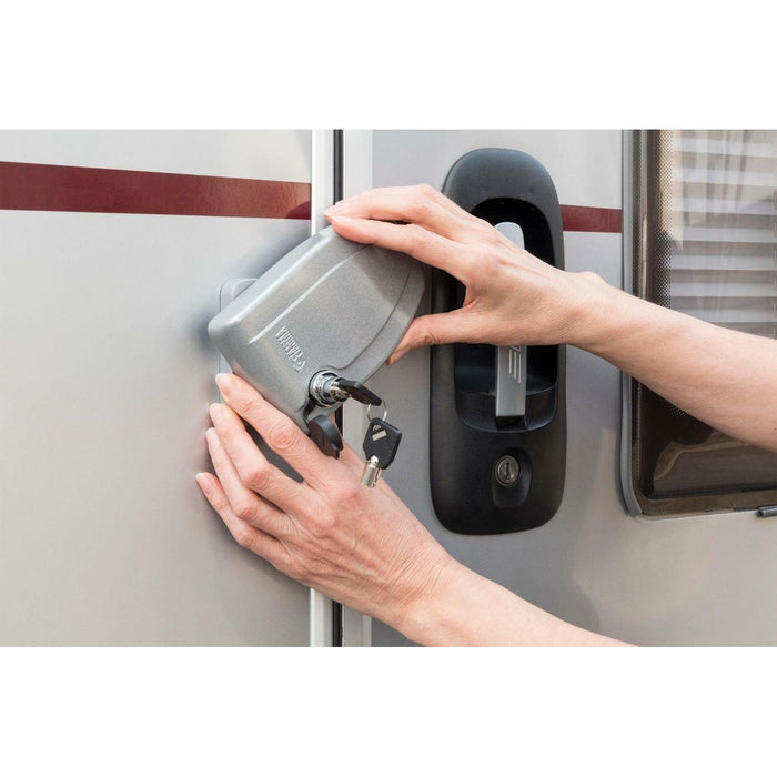 Fiamma Safe Door Security Lock Secure System Motorhome Caravan Grey Fiamma - Dynamic Drive