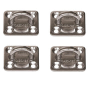 Fiamma Square Plate Kit 4 Pack For Motorhome Garage Securing Hooks Fiamma - Dynamic Drive