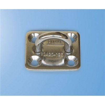 Fiamma Square Plate Kit 4 Pack For Motorhome Garage Securing Hooks Fiamma - Dynamic Drive