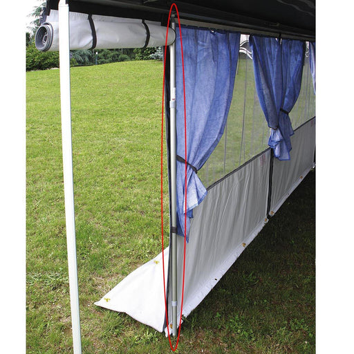 Fiamma Telescopic Front Door Support Pole for F45 Zip Privacy Room 05161-02 Nova - Dynamic Drive