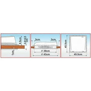 Fiamma Turbo Roof Vent Standard Crystal Motorised Fan 400 x 400 Motorhome Caravan 03624F02D Fiamma - Dynamic Drive