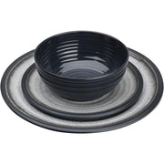 Flamefield Granite 12 Piece Melamine Tableware Dinner Picnic Set Caravan Camping Flamefield - Dynamic Drive