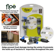 Floe Motorhome Caravan Draindown Kit - For Inboard Water Tanks Floe - Dynamic Drive