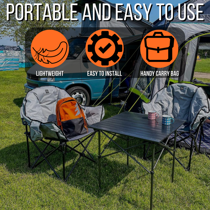 Olpro Foldable Alloy Camp Table Olpro - Dynamic Drive