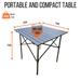 Olpro Foldable Alloy Camp Table Olpro - Dynamic Drive