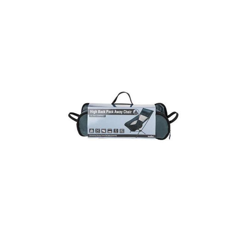 Summit Folding Grey Camping Chair Summit - Dynamic Drive