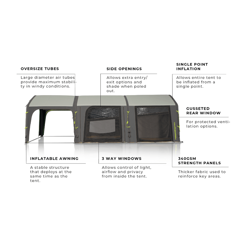 Zempire Fortress V2 Tent Zempire - Dynamic Drive