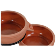 Gardenwize Garden Solar Powered Brown Terracotta Cascade Water Fountain Feature Streetwize - Dynamic Drive