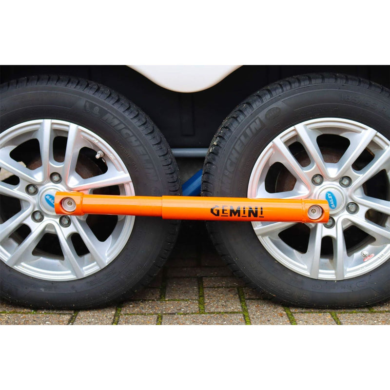 Gemini Caravan Twin Wheel Clamp Lock High Security Wheelclamp By Purpleline Purpleline - Dynamic Drive