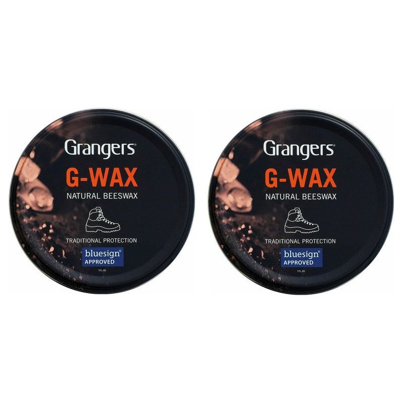 Grangers G Shoe Wax Leather Protection x2 Grangers - Dynamic Drive