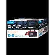 Heavy Duty Car Van Battery Charger 6V / 12V Metal Case 6-100Ah 10A Bike Boat Simply - Dynamic Drive
