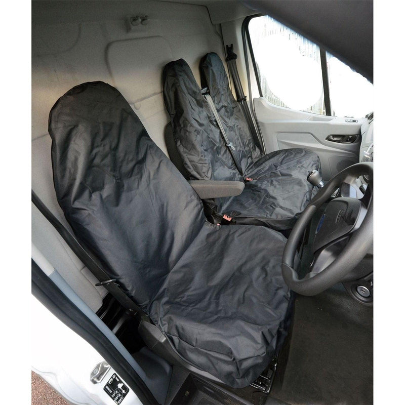 Heavy Duty Van Seat Protector Set 1+2 Universal Side Airbag Compatible UKB4C - Dynamic Drive