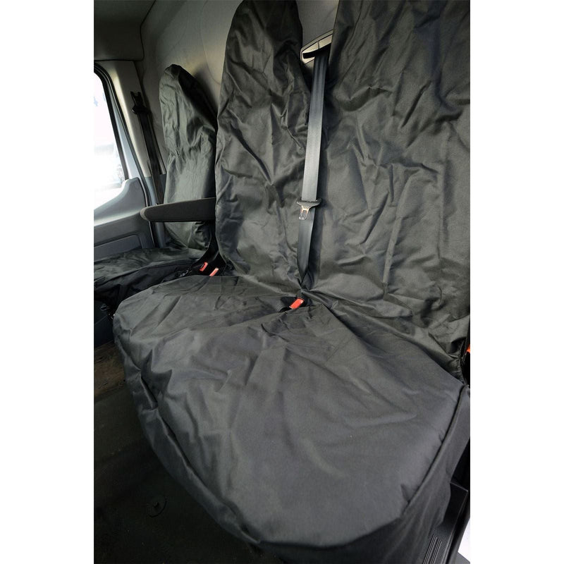 Heavy Duty Van Seat Protector Set 1+2 Universal Side Airbag Compatible UKB4C - Dynamic Drive