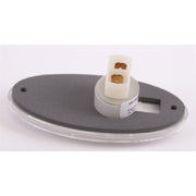 Hella Clear White Oval Front Marker Light Hella - Dynamic Drive