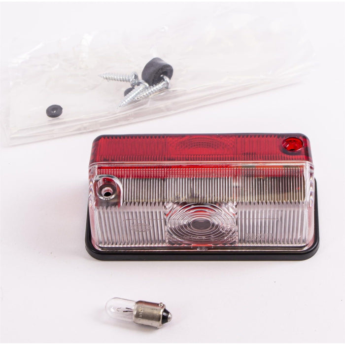 Hella Red Clear Side Outline Marker Light Lamp Hymer Elddis x2 Hella - Dynamic Drive