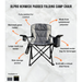 Olpro Henwick Chair Grey & Black Olpro - Dynamic Drive