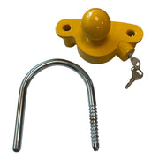 High Security Hitch Lock Caravan Trailer Hitch Coupling Tow Ball Lock Universal Royal - Dynamic Drive