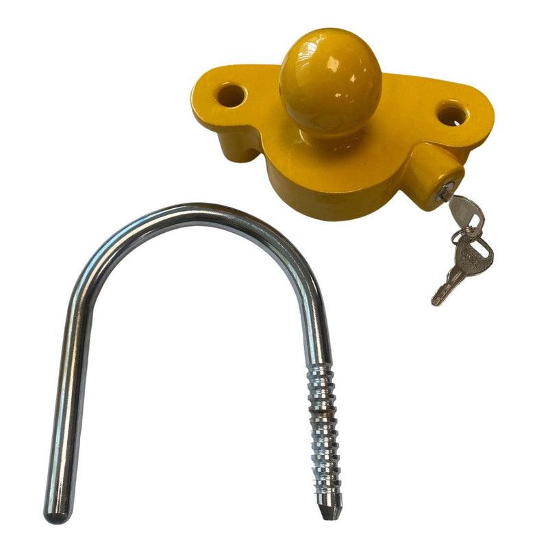 High Security Hitch Lock Caravan Trailer Hitch Coupling Tow Ball Lock Universal Royal - Dynamic Drive