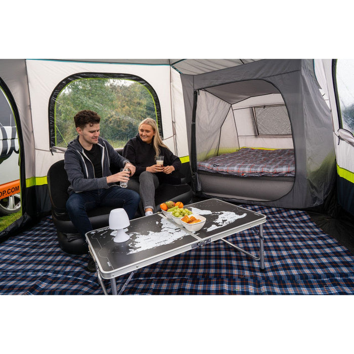 Olpro Hive Campervan Awning (Fibreglass Poles) - with Sleeping Pod Olpro - Dynamic Drive