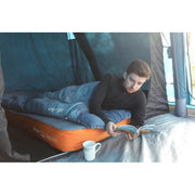 Vango Shangri-La II 15 Grande 15 Grande Cloud Grey / Orange Self Inflating Sleep Mat Vango - Dynamic Drive