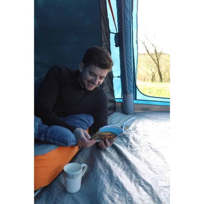 Vango Shangri-La II 15 Grande 15 Grande Cloud Grey / Orange Self Inflating Sleep Mat Vango - Dynamic Drive