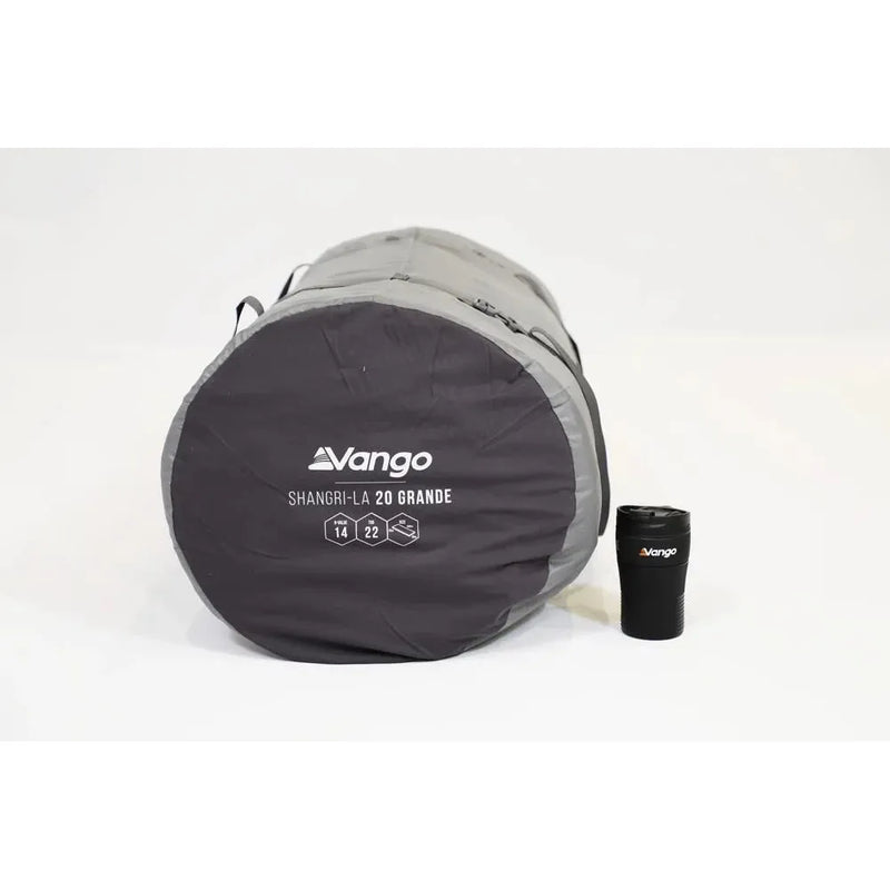Vango Shangri-La II 20 Grande 20 Grande Cloud Grey / Shadow Grey Self Inflating Sleep Mat Vango - Dynamic Drive