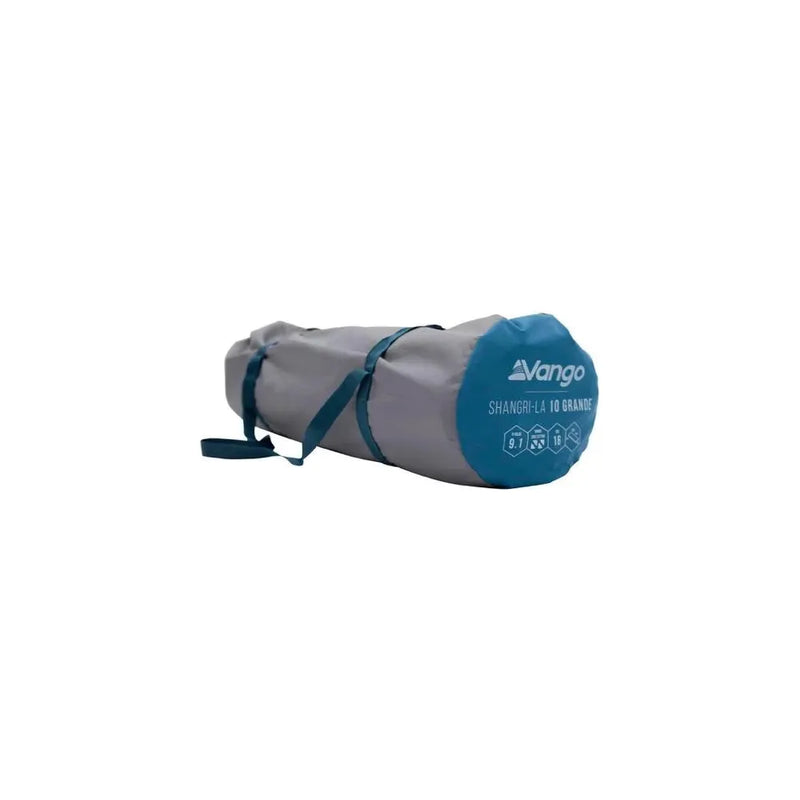 Vango Shangri-La II 10 Grande 10 Grande Cloud Grey / Sky Blue Self Inflating Sleep Mat Vango - Dynamic Drive