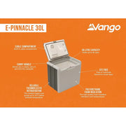 Vango Vango E-Pinnacle 30L Deep Grey Vango - Dynamic Drive