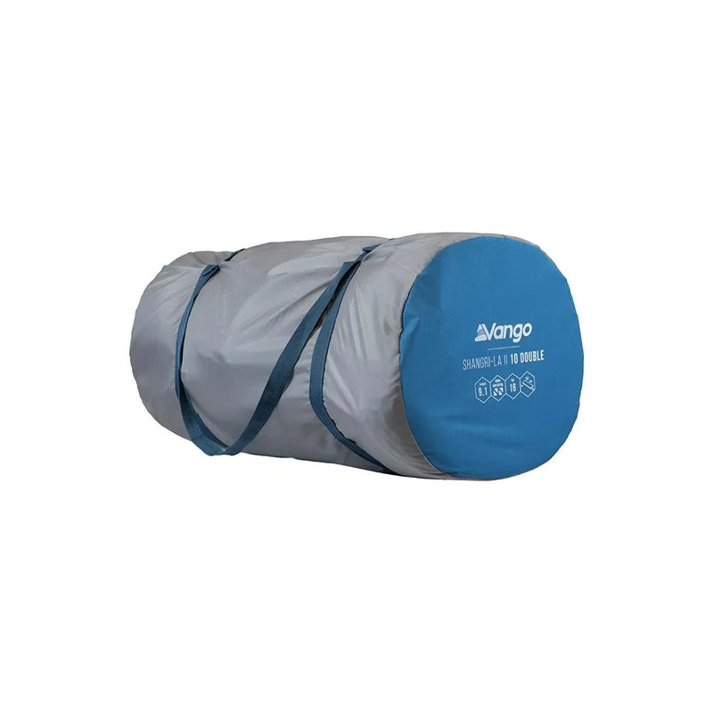 Vango Shangri-La II 10 Double 10 Double Cloud Grey / Sky Blue Self Inflating Sleep Mat Vango - Dynamic Drive