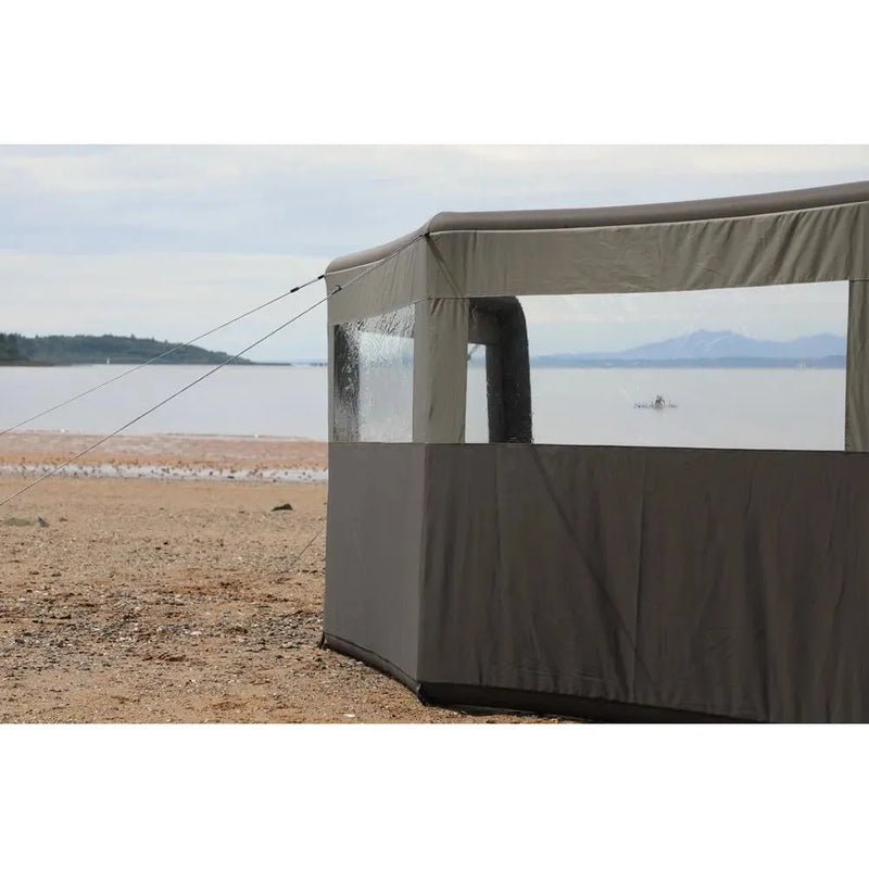 Vango AirBeam Windbreak - 5 Panel - Elements ProShield Shadow Grey Vango - Dynamic Drive