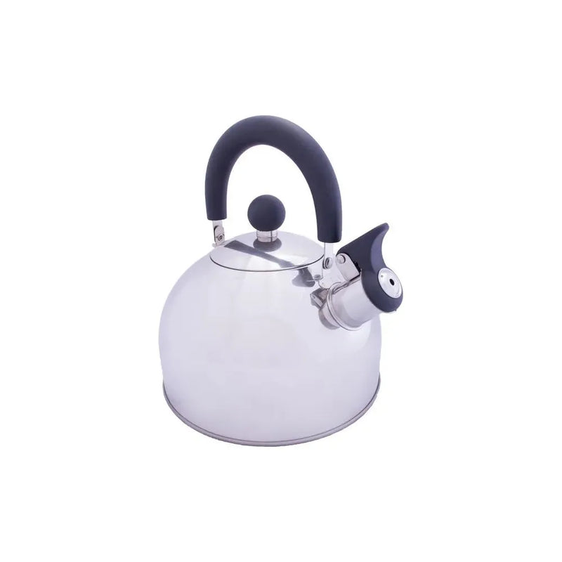 Vango 2L Stainless Steel kettle with folding handle 2.0L Silver Vango - Dynamic Drive