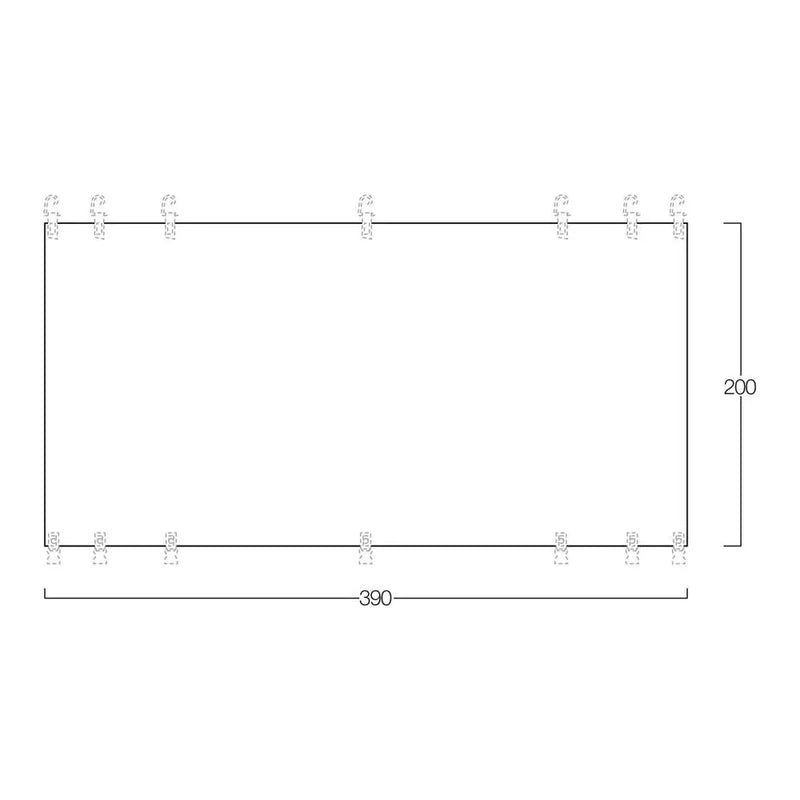 Vango Caravan Awning Front Canopy Grey Violet Vango - Dynamic Drive