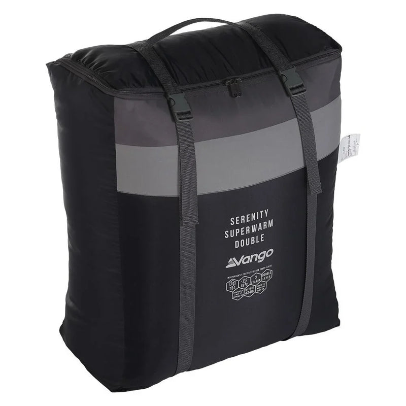 Vango Serenity Superwarm Double Double Shadow Grey Sleeping Bag Vango - Dynamic Drive