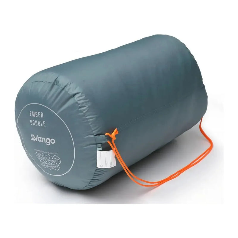 Vango Ember Double Double Mineral Green Sleeping Bag Vango - Dynamic Drive