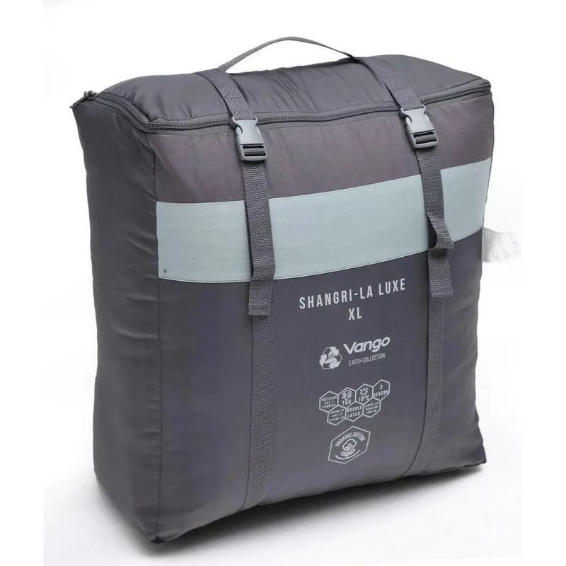 Vango Shangri-La Luxe Kingsize Kingsize Shadow Grey Sleeping Bag Vango - Dynamic Drive