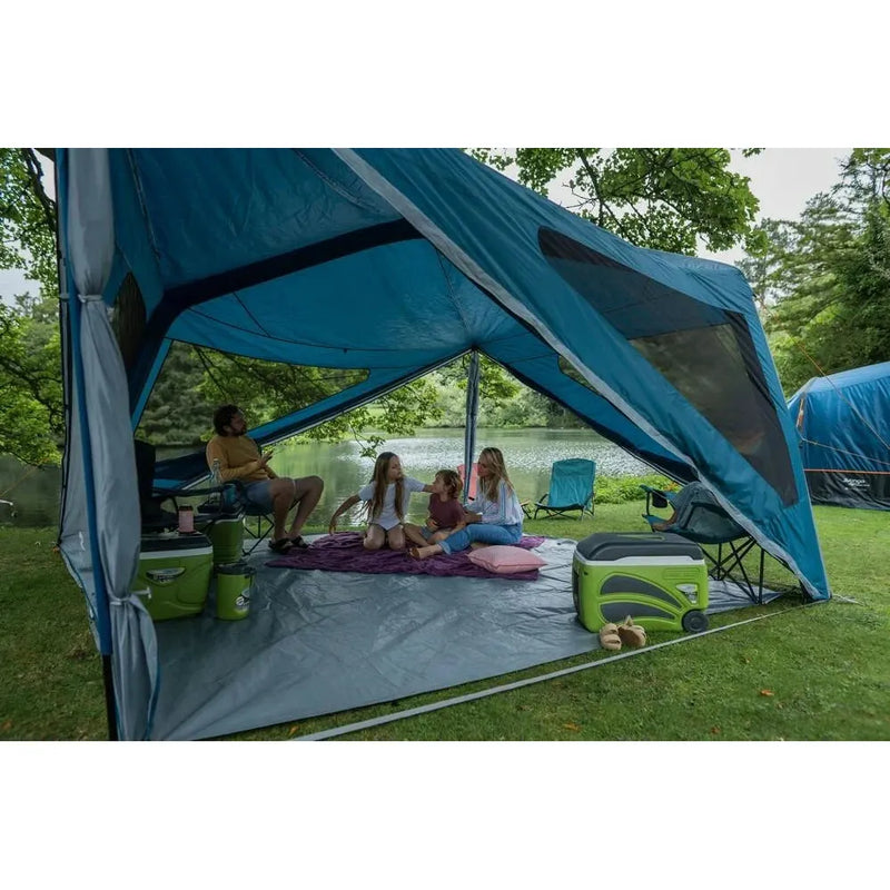 Vango Trigon AirHub Moroccan Blue Tent Vango - Dynamic Drive