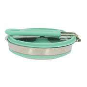 Incasa Collapsible Folding Silicone Small 16cm Pan Casserole with Glass Lid & Handle Incasa - Dynamic Drive