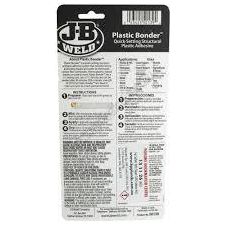 JB Weld Plastic Bonder - Syringe High Strength Body Panel Adhesive & Gap Filler JB Weld - Dynamic Drive