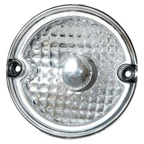JOKON Rear White Clear Round Reverse Light Cluster - Lamp for Caravan & Motorhome - 94.4mm Diameter Jokon - Dynamic Drive