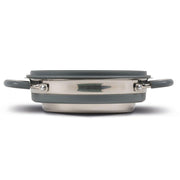 Kampa Folding Collapsible Silicone & Stainless Steel Saucepan 3 Litre Grey Kampa - Dynamic Drive