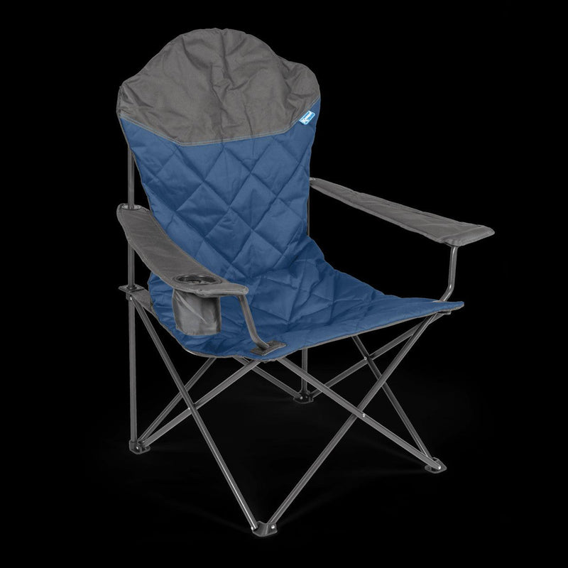 Kampa XL High Back Chair Folding Camping Caravan Festival All Colours Kampa - Dynamic Drive