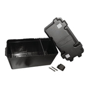Large 110Ah Leisure Battery Box Enclosure Cover & Strap Motorhome Caravan Camper PLS - Dynamic Drive