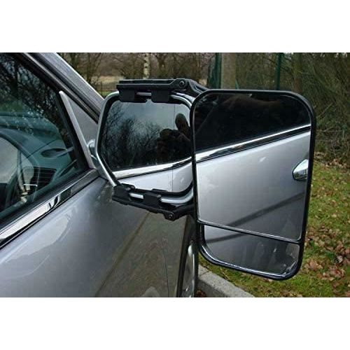 Maypole Large Convex Dual Glass Caravan Extension Towing Mirror Universal Fit Maypole - Dynamic Drive