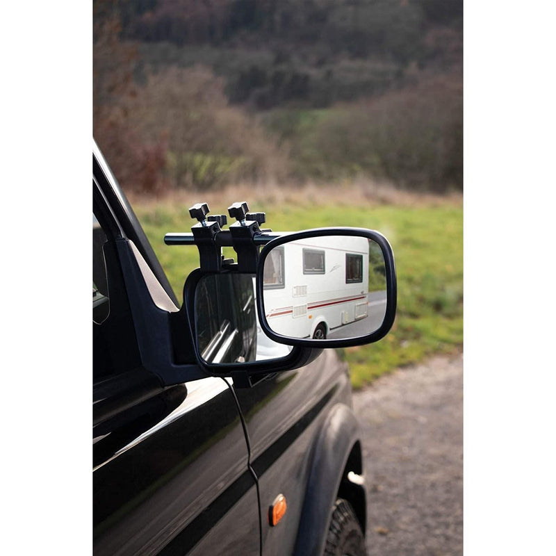 Maypole Pair of Convex Glass Caravan Towing Mirrors Universal Fit Maypole - Dynamic Drive